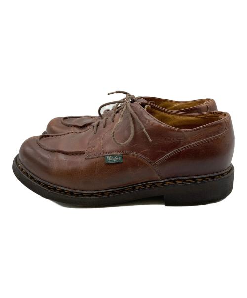 PARABOOT（パラブーツ）PARABOOT (パラブーツ) シャンボード ドレスシューズ ブラウン サイズ:7 1/2の古着・服飾アイテム