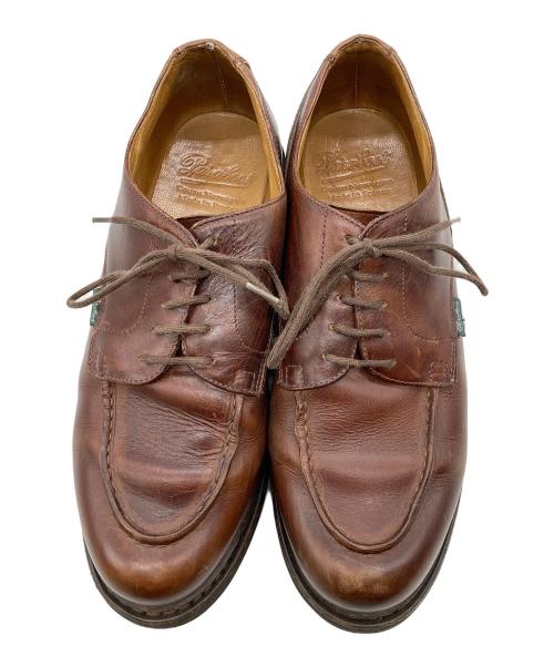 PARABOOT（パラブーツ）PARABOOT (パラブーツ) シャンボード ドレスシューズ ブラウン サイズ:7 1/2の古着・服飾アイテム