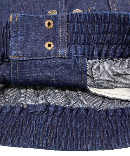 Tina Jojun（ティーナ ジョジュン）Tina Jojun (ティーナ ジョジュン) チャイナボタン デニムジャケッ ネイビー サイズ:M 未使用品の古着・服飾アイテム