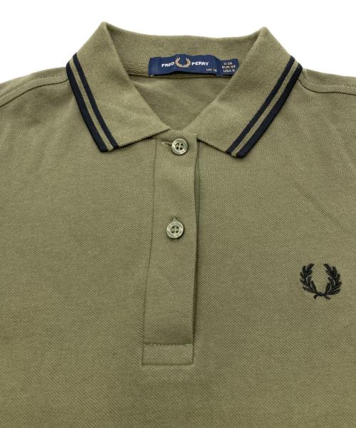 FRED PERRY（フレッドペリー）FRED PERRY (フレッドペリー) Twin Tipped Fred Perry Dress グリーン サイズ:UK10の古着・服飾アイテム