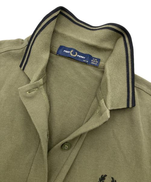 FRED PERRY（フレッドペリー）FRED PERRY (フレッドペリー) Twin Tipped Fred Perry Dress グリーン サイズ:UK10の古着・服飾アイテム