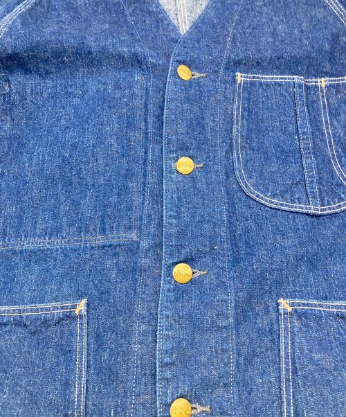 orSlow（オアスロウ）orSlow (オアスロウ) ノーカラーカバーオール ネイビー サイズ:3の古着・服飾アイテム