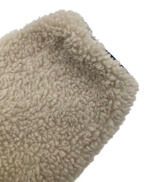 Patagonia（パタゴニア）Patagonia (パタゴニア) キッズ・リバーシブル・レディ・フレディ・フーディ ネイビー×ベージュ サイズ:不明（記載無し）の古着・服飾アイテム