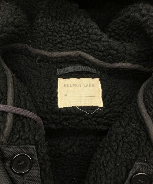 HELMUT LANG（ヘルムートラング）HELMUT LANG (ヘルムートラング) ライナー付きバリスティックパラシュートナイロンモッズコート【本人期】 ブラック サイズ:48の古着・服飾アイテム
