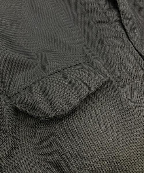 HELMUT LANG（ヘルムートラング）HELMUT LANG (ヘルムートラング) ライナー付きバリスティックパラシュートナイロンモッズコート【本人期】 ブラック サイズ:48の古着・服飾アイテム