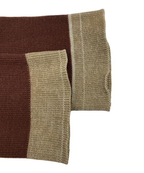 COMME des GARCONS（コムデギャルソン）COMME des GARCONS (コムデギャルソン) ニット【AD1991】 ブラウン サイズ:不明（タグ薄れ）の古着・服飾アイテム