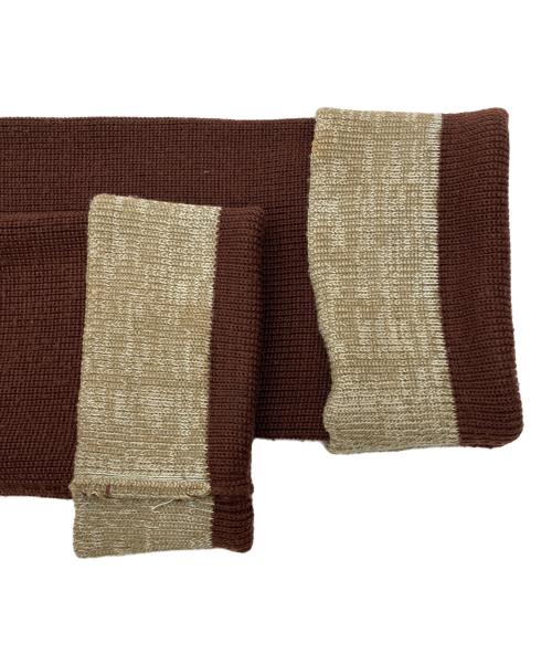 COMME des GARCONS（コムデギャルソン）COMME des GARCONS (コムデギャルソン) ニット【AD1991】 ブラウン サイズ:不明（タグ薄れ）の古着・服飾アイテム