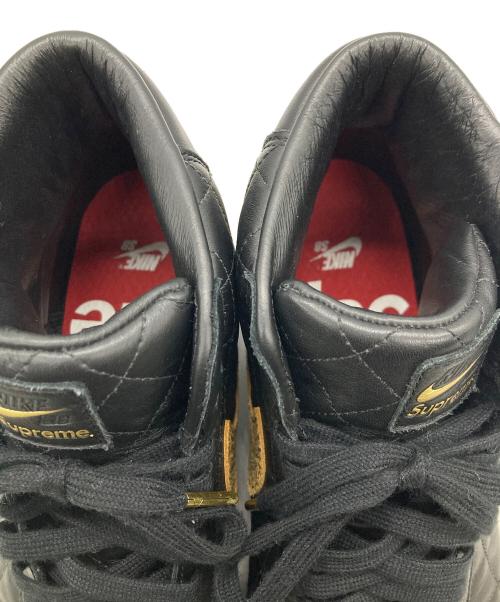 NIKE SB（ナイキエスビー）NIKE SB (ナイキエスビー) SUPREME (シュプリーム) SB ZOOM BLAZER MID QS ブラック サイズ:26.5ｃｍの古着・服飾アイテム