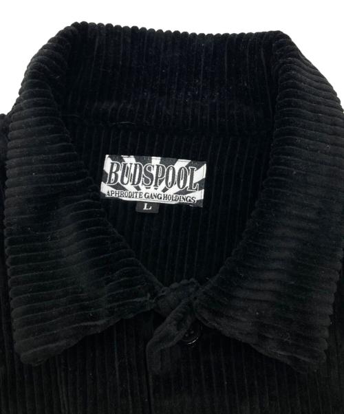 BUDSPOOL（バッズプール）BUDSPOOL (バッズプール) コーデュロイジャケット ブラック サイズ:Lの古着・服飾アイテム