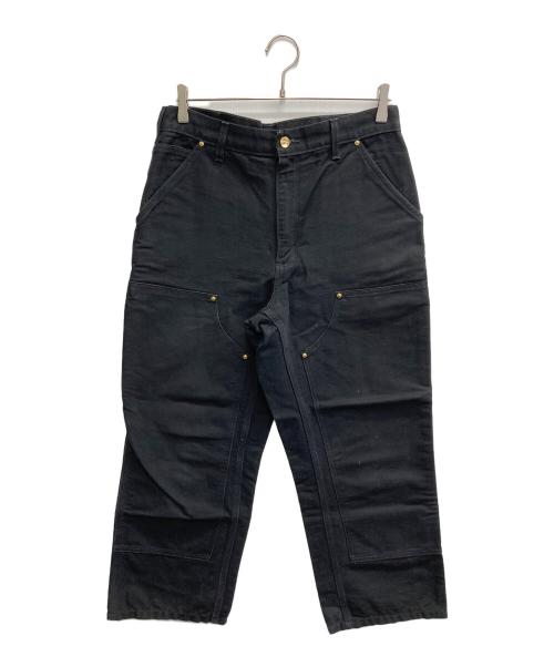 CarHartt（カーハート）CarHartt (カーハート) ダブル―パンツ ブラック サイズ:32×32の古着・服飾アイテム