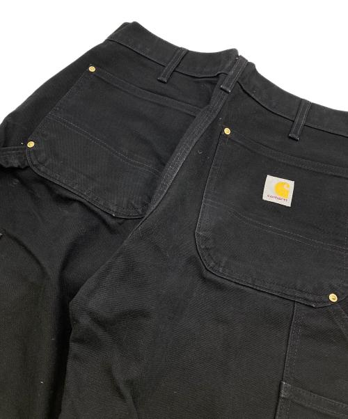 CarHartt（カーハート）CarHartt (カーハート) ダブル―パンツ ブラック サイズ:32×32の古着・服飾アイテム