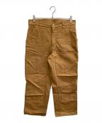 CarHarttカーハート）の古着「ダブルニーパンツ」｜ブラウン