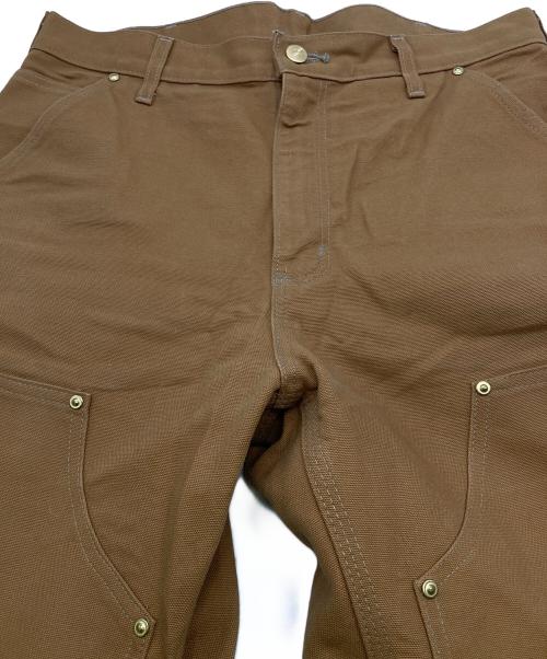 CarHartt（カーハート）CarHartt (カーハート) ダブルニーパンツ ブラウン サイズ:32/30の古着・服飾アイテム