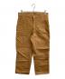 CarHartt（カーハート）の古着「ダブルニーパンツ」｜ブラウン