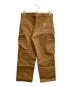 CarHartt (カーハート) ダブルニーパンツ ブラウン サイズ:32/30：12000円