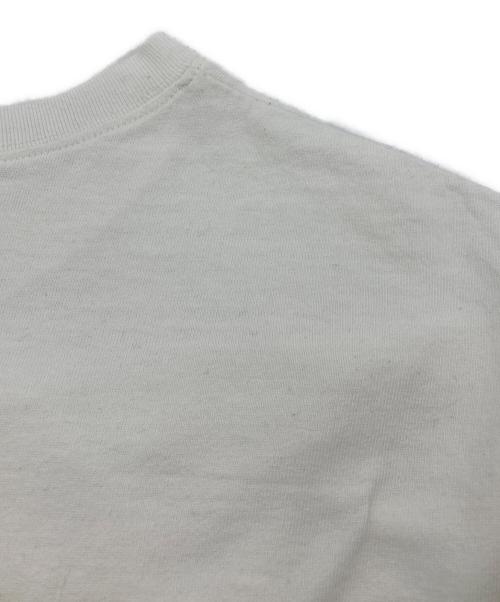 BUDSPOOL（バッズプール）BUDSPOOL (バッズプール) クラシックロングスリーブカットソー ホワイト サイズ:XLの古着・服飾アイテム