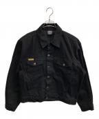 PRISON BLUESプリズンブルース）の古着「650 DENIM WESTERN JACKET」｜ブラック