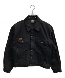 PRISON BLUES（プリズンブルース）の古着「650 DENIM WESTERN JACKET」｜ブラック