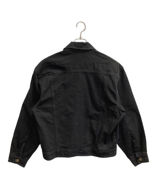 PRISON BLUES（プリズンブルース）PRISON BLUES (プリズンブルース) 650 DENIM WESTERN JACKET ブラック サイズ:02の古着・服飾アイテム