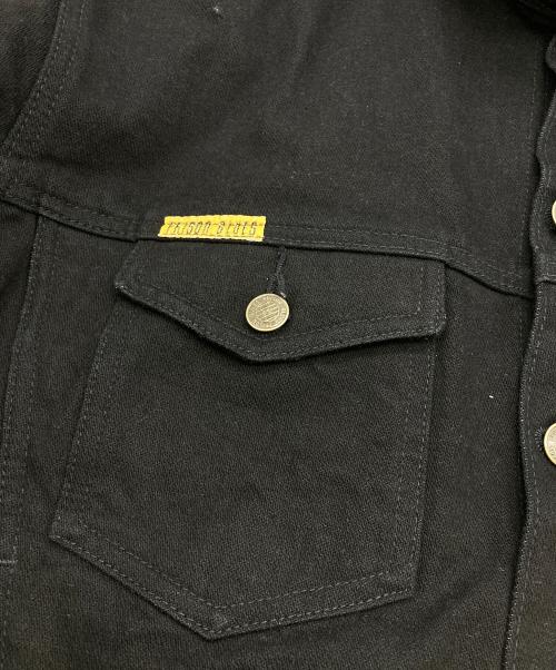 PRISON BLUES（プリズンブルース）PRISON BLUES (プリズンブルース) 650 DENIM WESTERN JACKET ブラック サイズ:02の古着・服飾アイテム