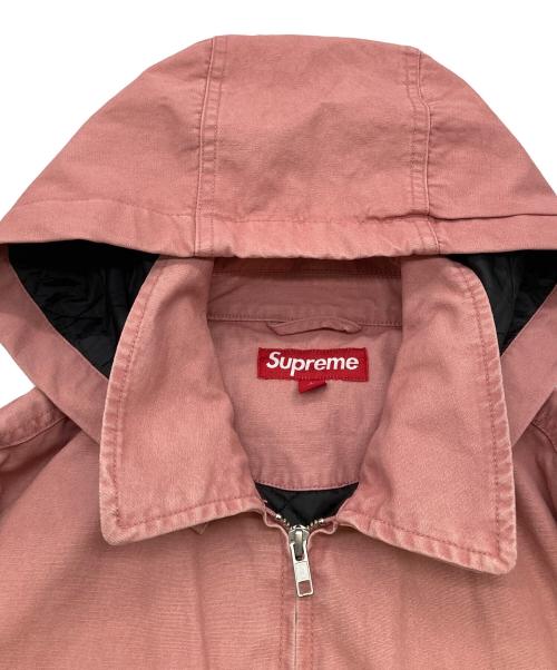 SUPREME（シュプリーム）Supreme (シュプリーム) 25FW Hooded Utility Jacket ピンク サイズ:Lの古着・服飾アイテム