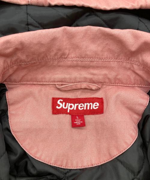 SUPREME（シュプリーム）Supreme (シュプリーム) 25FW Hooded Utility Jacket ピンク サイズ:Lの古着・服飾アイテム