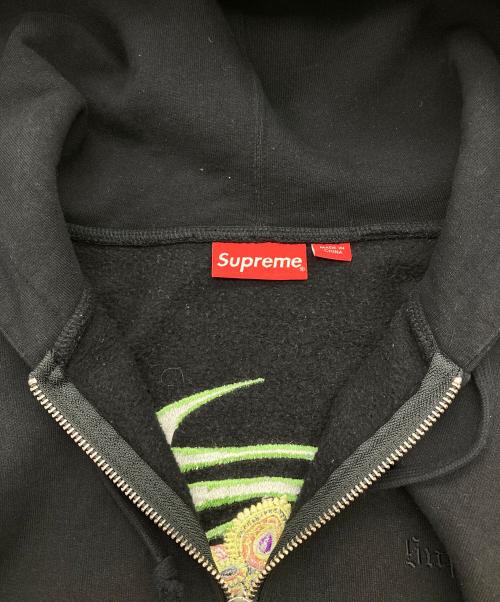 SUPREME（シュプリーム）Supreme (シュプリーム) Lakshmi Zip Up Hooded ブラック サイズ:Lの古着・服飾アイテム