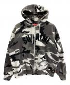 SUPREMEシュプリーム）の古着「Arc Thermal Lined Zip Up Hooded」｜グレー×ブラック