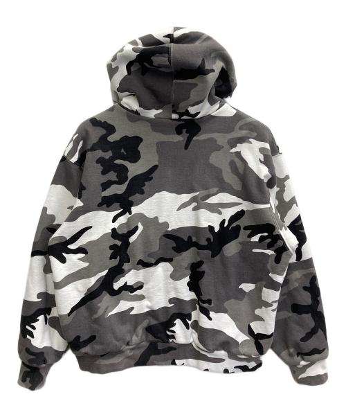 SUPREME（シュプリーム）Supreme (シュプリーム) Arc Thermal Lined Zip Up Hooded グレー×ブラック サイズ:Mの古着・服飾アイテム