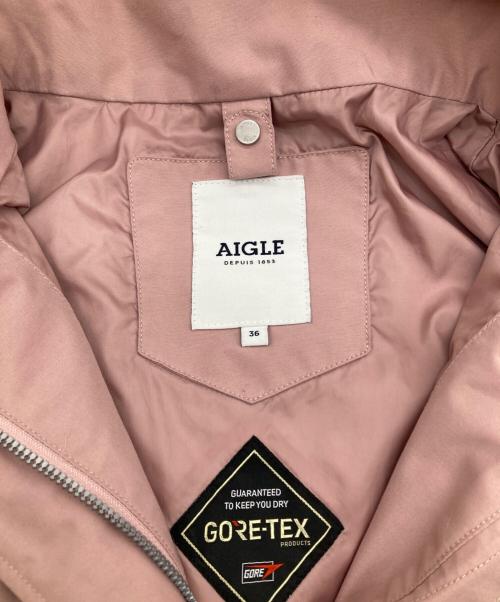 AIGLE（エーグル）AIGLE (エーグル) マウンテンパーカー ピンク サイズ:36の古着・服飾アイテム