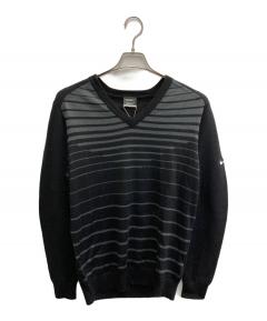 中古・古着通販】jent louis (ジェントルイス) Zip V-neck Knit Tops