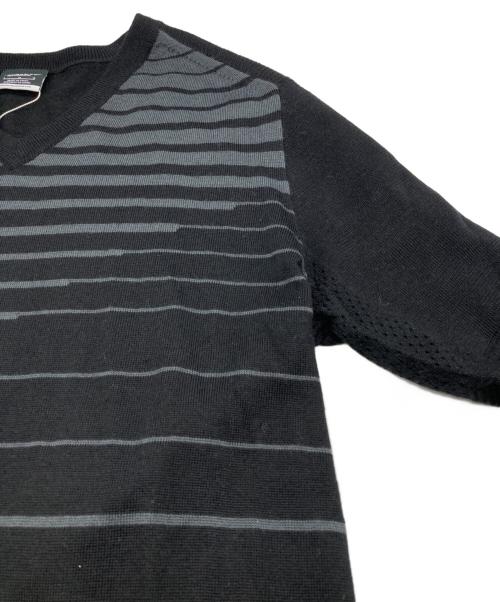 NIKE GOLF（ナイキゴルフ）NIKE GOLF (ナイキゴルフ) L/S Knit Sweater V-neck ブラック サイズ:L 未使用品の古着・服飾アイテム