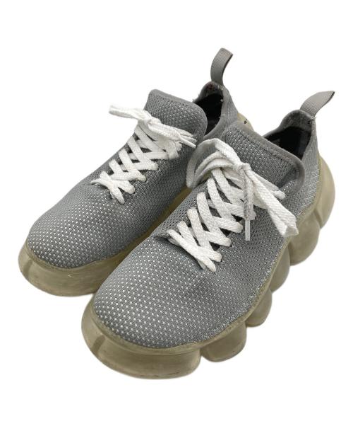 Mikio Sakabe（ミキオサカベ）MIKIO SAKABE (ミキオサカベ) grounds (グラウンズ) エアースニーカー グレー サイズ:24の古着・服飾アイテム