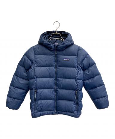 【新品同様】Patagonia パタゴニア キッズダウンジャケットM ネイビー パタゴニア(patagonia) Kid's Cotton Down Jacket(キッズ コットン