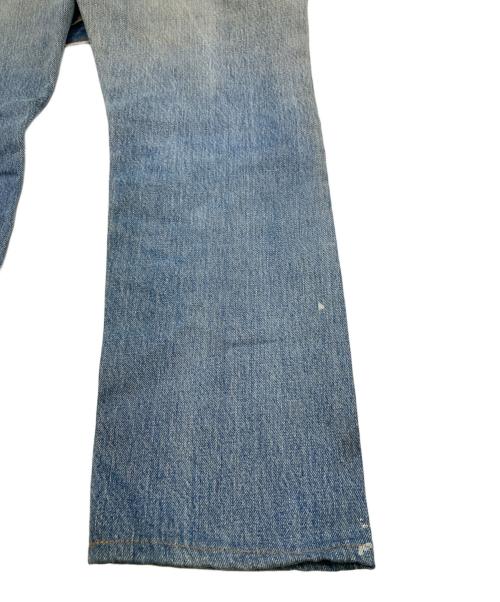 LEVI'S（リーバイス）LEVI'S (リーバイス) 70’Sデニムパンツ/裏釦8  42TALON  通常Ｒ  ポケット裏チェーンステッチ  収縮率3％  シングル×チェーン  スモールe   66後期 ネイビー サイズ:W31/L32の古着・服飾アイテム