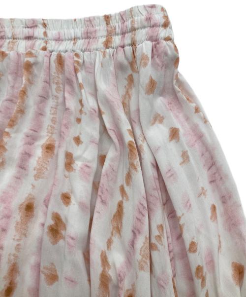 jaase（ジェーエーエスイー）jaase (ジェーエーエスイー) 柄スカート ピンク サイズ:XS 未使用品の古着・服飾アイテム