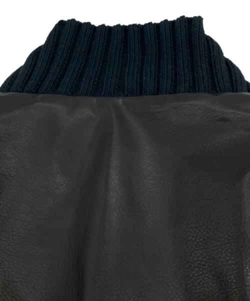 GUCCI（グッチ）GUCCI (グッチ) マドンナボンバーレザーブルゾン/トムフォード期 ブラック サイズ:40の古着・服飾アイテム