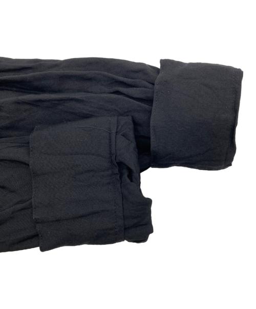 GOOUCH（グーチ）GOOUCH (グーチ) Rayon Embroidery Shirt ブラック サイズ:Lの古着・服飾アイテム