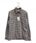 Barbourバブアー）の古着「チェックシャツ」｜グレー