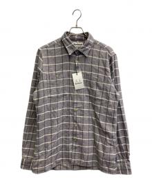 Barbour（バブアー）の古着「チェックシャツ」｜グレー