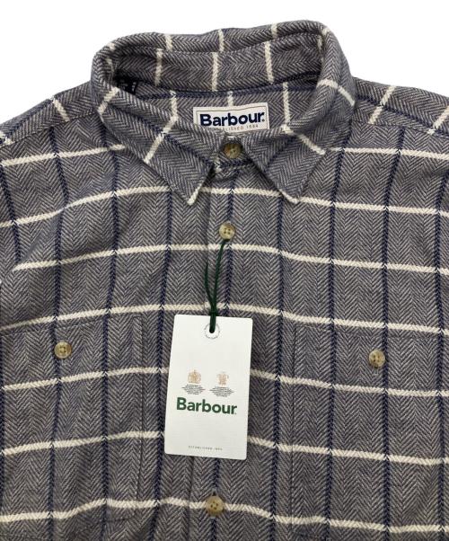 Barbour（バブアー）Barbour (バブアー) チェックシャツ グレー サイズ:Mの古着・服飾アイテム