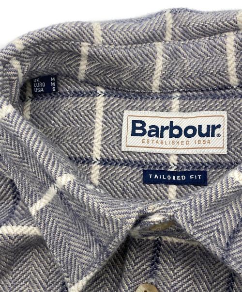 Barbour（バブアー）Barbour (バブアー) チェックシャツ グレー サイズ:Mの古着・服飾アイテム