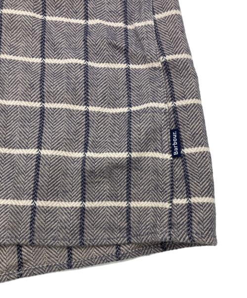 Barbour（バブアー）Barbour (バブアー) チェックシャツ グレー サイズ:Mの古着・服飾アイテム