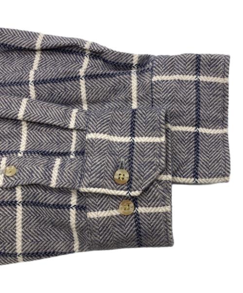 Barbour（バブアー）Barbour (バブアー) チェックシャツ グレー サイズ:Mの古着・服飾アイテム