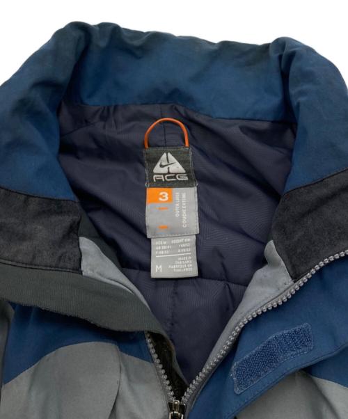 NIKE ACG（ナイキエーシージー）NIKE ACG (ナイキエーシージー) 00s GORE-TEX マウンテンパーカー ブルー サイズ:Mの古着・服飾アイテム