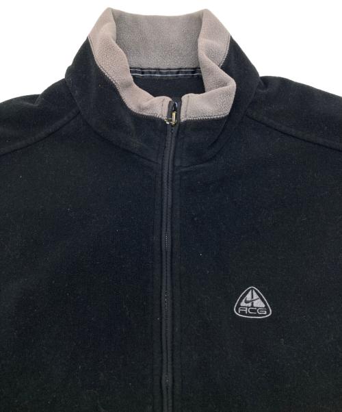 NIKE ACG（ナイキエーシージー）NIKE ACG (ナイキエーシージー) 00s フリースベスト ブラック サイズ:Mの古着・服飾アイテム