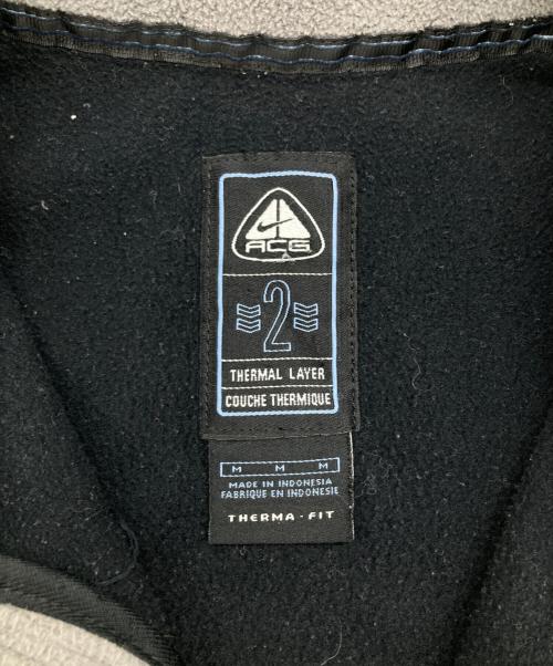 NIKE ACG（ナイキエーシージー）NIKE ACG (ナイキエーシージー) 00s フリースベスト ブラック サイズ:Mの古着・服飾アイテム