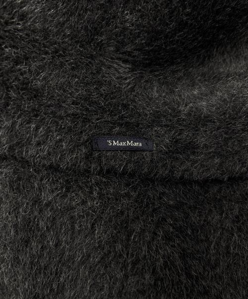 'S Max Mara（エスマックスマーラ）'S Max Mara (エスマックスマーラ) アルパカ×ヴァージンウールブレンドコート グレー サイズ:38の古着・服飾アイテム