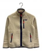 Patagoniaパタゴニア）の古着「キッズ・レトロ・パイル・ジャケット」｜ベージュ