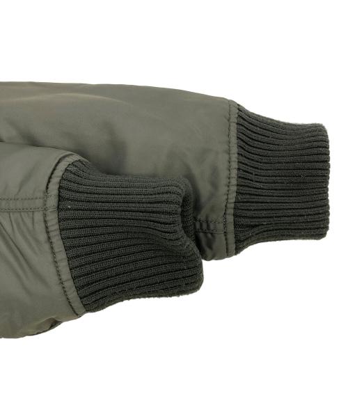 AVIREX（アヴィレックス）AVIREX (アヴィレックス) NYLON HEAVY TWILL JAKET グリーン サイズ:Lの古着・服飾アイテム